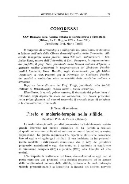 Giornale medico dell'Alto Adige