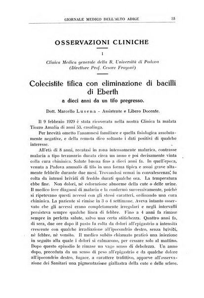 Giornale medico dell'Alto Adige