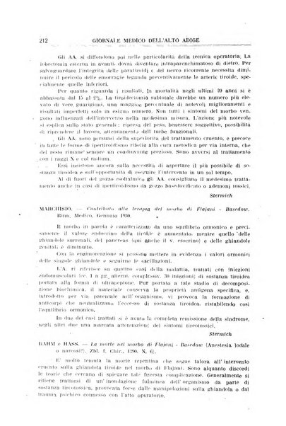 Giornale medico dell'Alto Adige