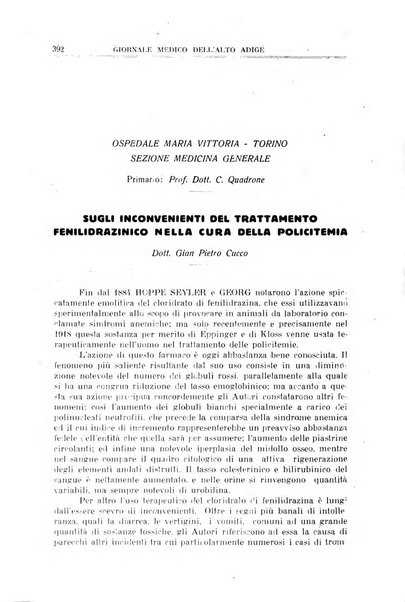 Giornale medico dell'Alto Adige