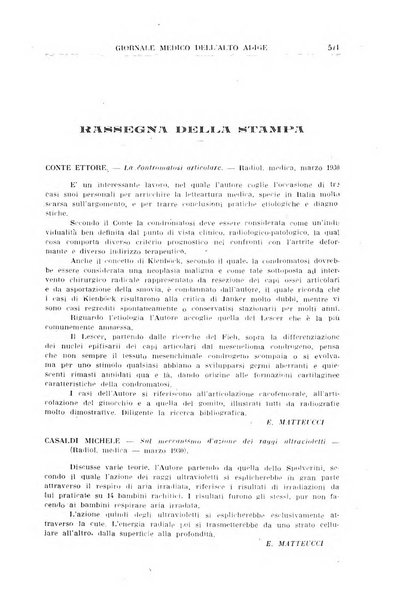 Giornale medico dell'Alto Adige