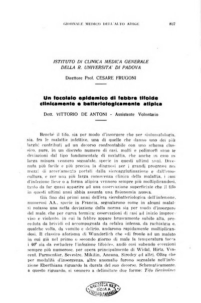 Giornale medico dell'Alto Adige