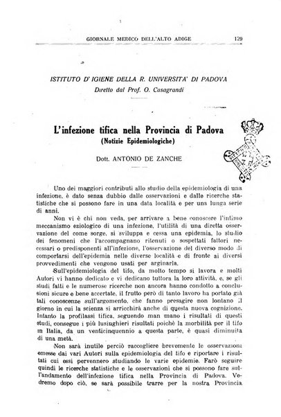 Giornale medico dell'Alto Adige