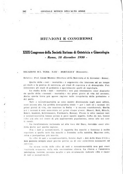 Giornale medico dell'Alto Adige