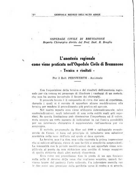 Giornale medico dell'Alto Adige