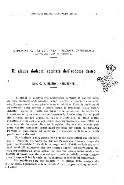 Giornale medico dell'Alto Adige