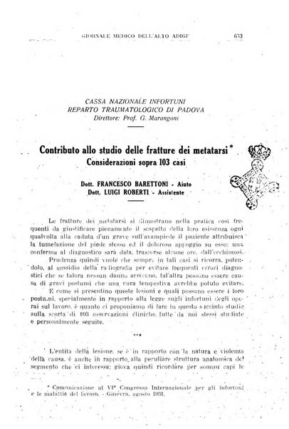 Giornale medico dell'Alto Adige