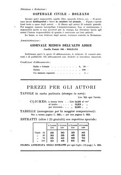 Giornale medico dell'Alto Adige