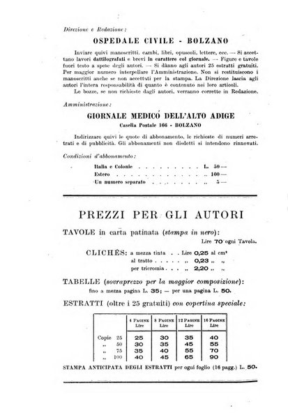 Giornale medico dell'Alto Adige