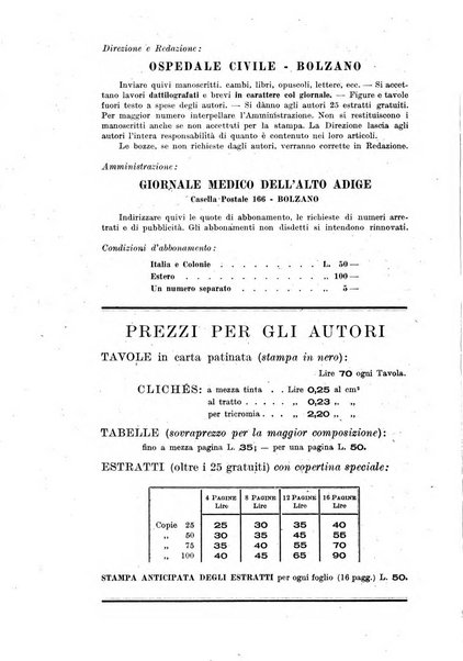 Giornale medico dell'Alto Adige