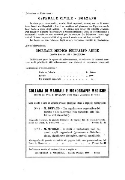 Giornale medico dell'Alto Adige