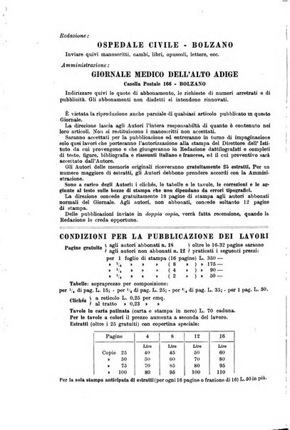 Giornale medico dell'Alto Adige