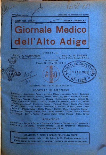 Giornale medico dell'Alto Adige