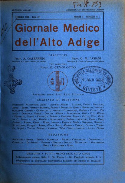 Giornale medico dell'Alto Adige