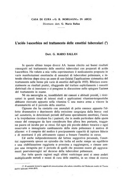 Giornale medico dell'Alto Adige