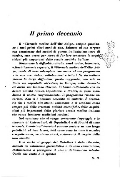 Giornale medico dell'Alto Adige