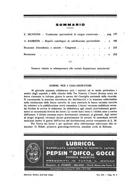 Giornale medico dell'Alto Adige