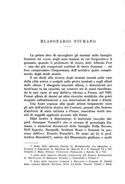 Fiume rivista semestrale della Società di studi fiumani in Fiume