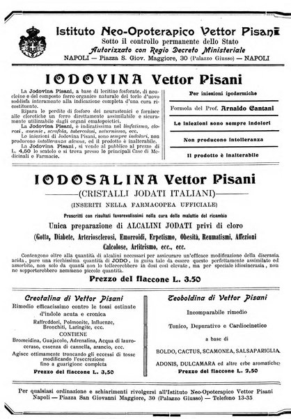 Folia medica periodico trimensile di patologia e clinica medica