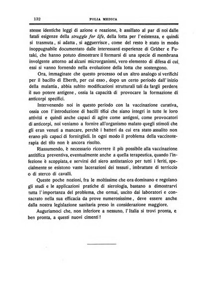 Folia medica periodico trimensile di patologia e clinica medica