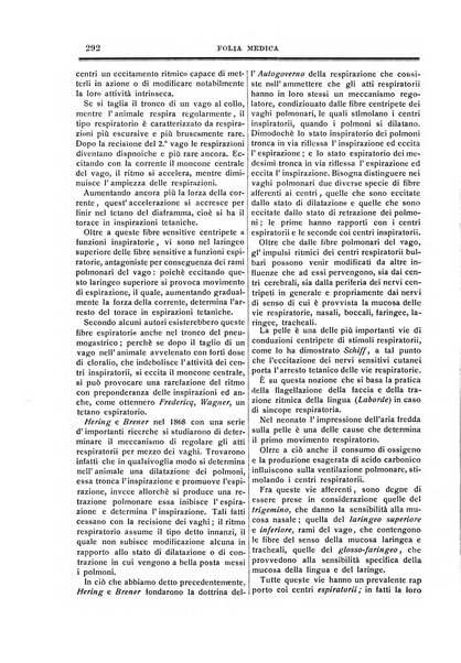 Folia medica periodico trimensile di patologia e clinica medica