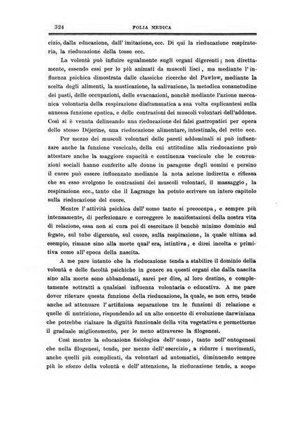 Folia medica periodico trimensile di patologia e clinica medica