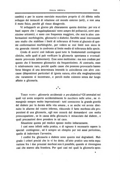 Folia medica periodico trimensile di patologia e clinica medica