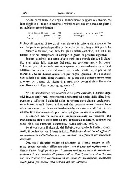 Folia medica periodico trimensile di patologia e clinica medica