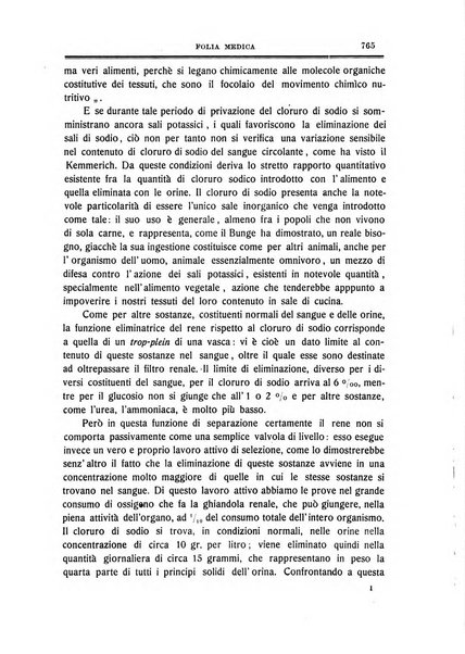 Folia medica periodico trimensile di patologia e clinica medica