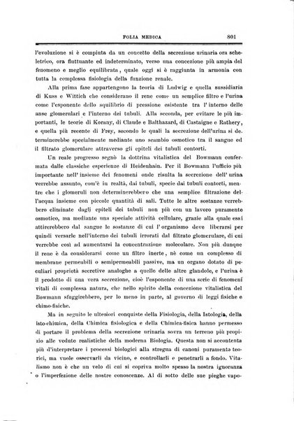 Folia medica periodico trimensile di patologia e clinica medica