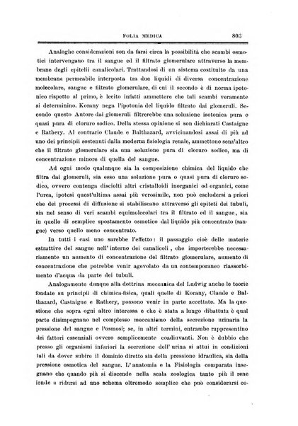 Folia medica periodico trimensile di patologia e clinica medica