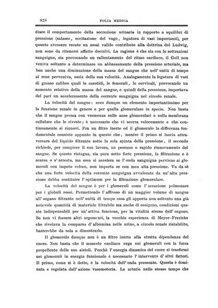 Folia medica periodico trimensile di patologia e clinica medica