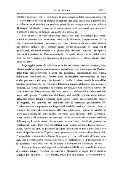 Folia medica periodico trimensile di patologia e clinica medica