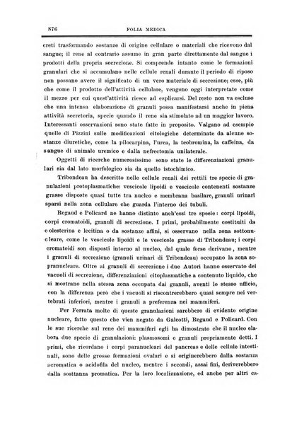 Folia medica periodico trimensile di patologia e clinica medica