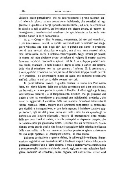 Folia medica periodico trimensile di patologia e clinica medica