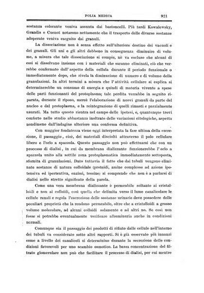 Folia medica periodico trimensile di patologia e clinica medica