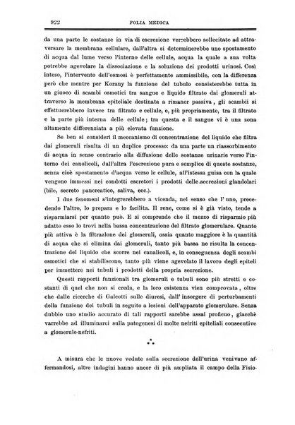 Folia medica periodico trimensile di patologia e clinica medica