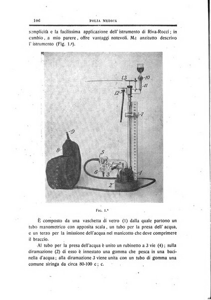 Folia medica periodico trimensile di patologia e clinica medica