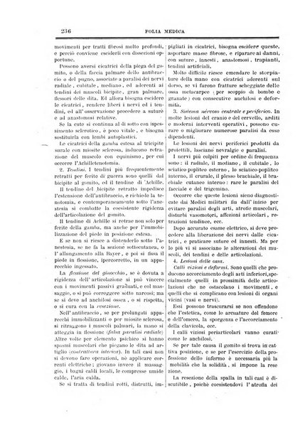 Folia medica periodico trimensile di patologia e clinica medica