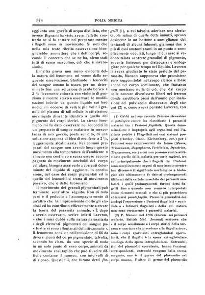 Folia medica periodico trimensile di patologia e clinica medica