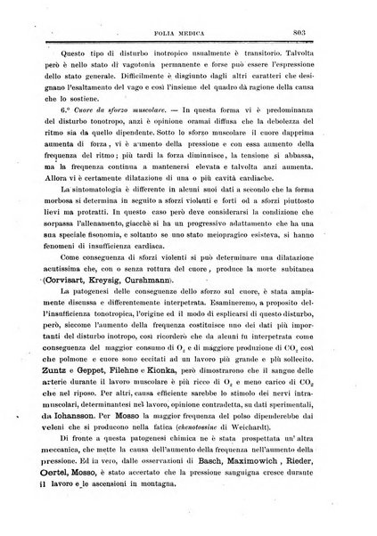 Folia medica periodico trimensile di patologia e clinica medica