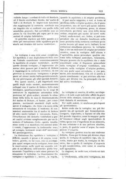 Folia medica periodico trimensile di patologia e clinica medica