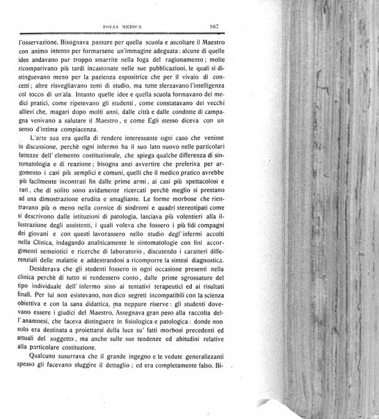 Folia medica periodico trimensile di patologia e clinica medica