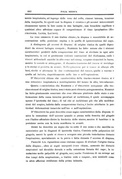 Folia medica periodico trimensile di patologia e clinica medica