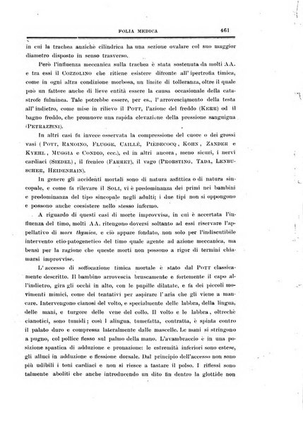 Folia medica periodico trimensile di patologia e clinica medica