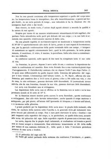 Folia medica periodico trimensile di patologia e clinica medica