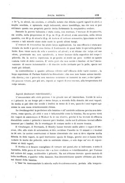 Folia medica periodico trimensile di patologia e clinica medica