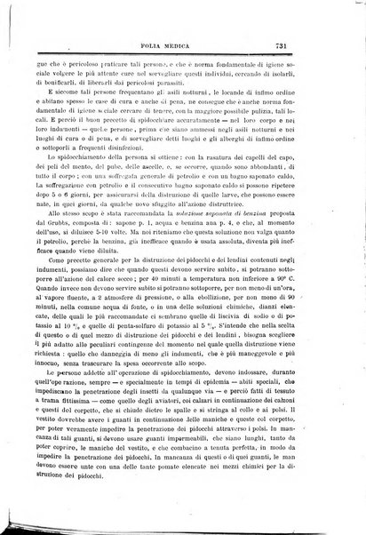 Folia medica periodico trimensile di patologia e clinica medica