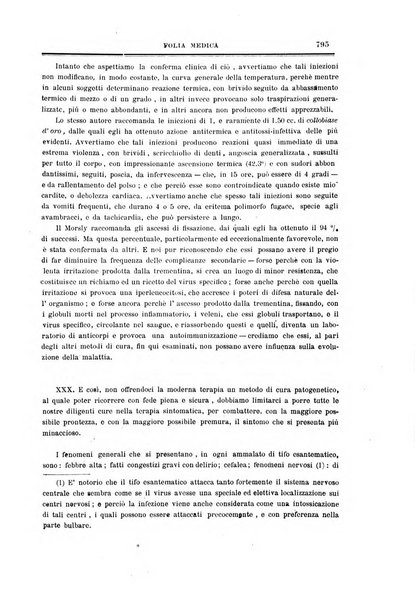 Folia medica periodico trimensile di patologia e clinica medica