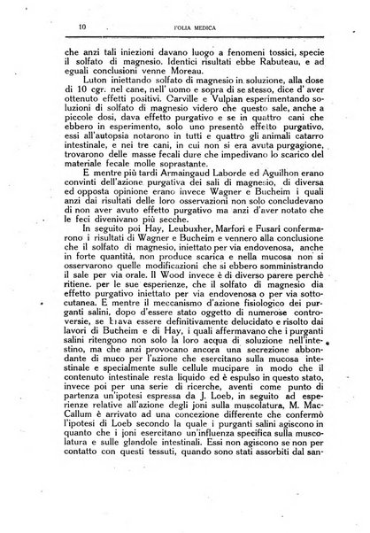 Folia medica periodico trimensile di patologia e clinica medica